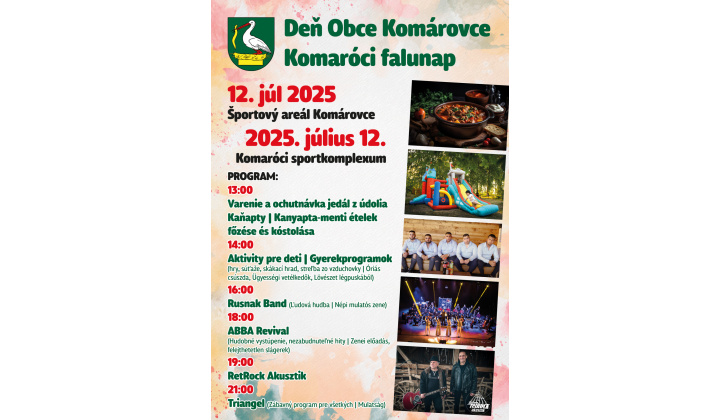 Deň obce Komárovce - Komaróci falunap