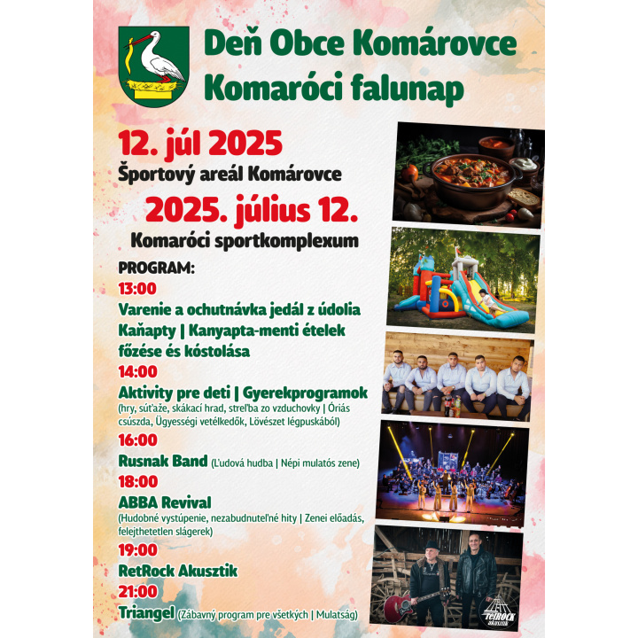 Deň obce Komárovce - Komaróci falunap