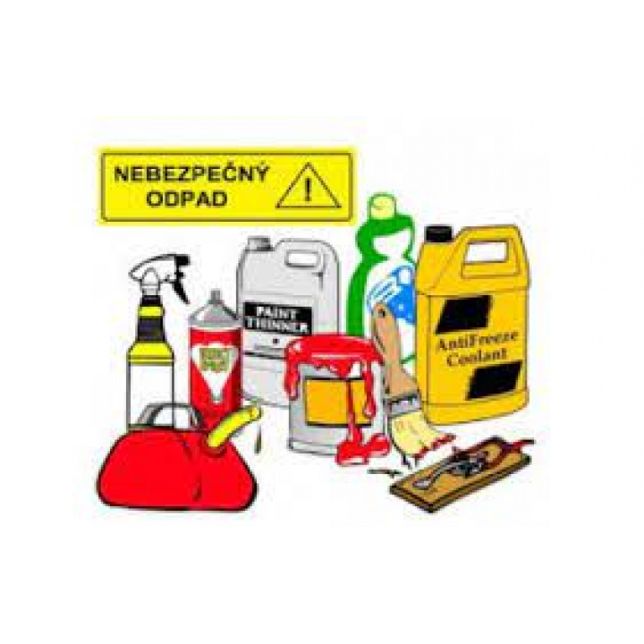Vývoz nebezpečného odpadu dňa 6.3.2026 v čase od 9:00 do 10:00 hod.